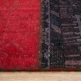 The Handmade Collection Elaina Patchwork Hand-Knotted Wool Persian Rug