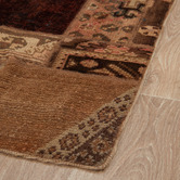 The Handmade Collection Dana Patchwork Hand-Knotted Wool Persian Rug