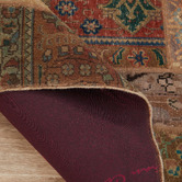 The Handmade Collection Enya Patchwork Hand-Knotted Wool Persian Rug