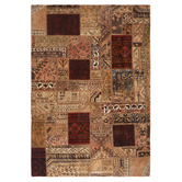 The Handmade Collection Dana Patchwork Hand-Knotted Wool Persian Rug