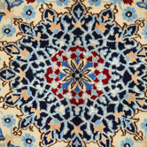 The Handmade Collection Ivory Hand-Knotted Wool Persian Rug