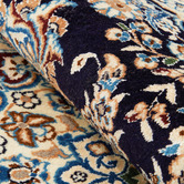The Handmade Collection Dark Brown Medallion Hand-Knotted Wool Persian Rug