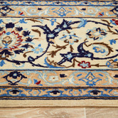 The Handmade Collection Ivory Hand-Knotted Wool Persian Rug