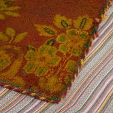 The Handmade Collection Mustard Yellow Patch Work Hand-Knotted Wool Persian Rug