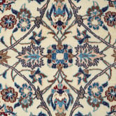 The Handmade Collection Taupe Floral Hand-Knotted Wool Persian Rug