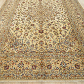 The Handmade Collection Beige Hand-Knotted Wool Persian Rug