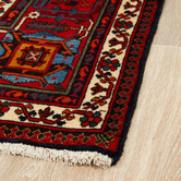 The Handmade Collection Red Hand-Knotted Wool Persian Rug