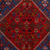 The Handmade Collection Red Hand-Knotted Wool Persian Rug