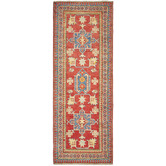 The Handmade Collection Kazak Hand-Knotted Wool Runner