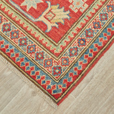 The Handmade Collection Kazak Hand-Knotted Wool Runner