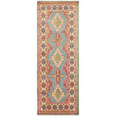 The Handmade Collection Kazak I Hand-Knotted Wool Runner