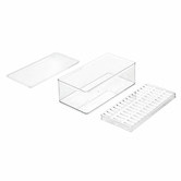 Grafton Home Goods The Home Edit Refrigerator Storage with Drainage Tray