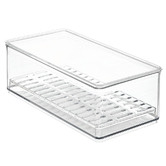 Grafton Home Goods The Home Edit Refrigerator Storage with Drainage Tray