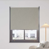 Design Studios Barcelona Coffee Textured Roller Blind