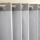 Design Studios Lexington Light Grey Blockout Eyelet Curtains