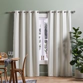 Design Studios Lexington Cream Blockout Eyelet Curtains