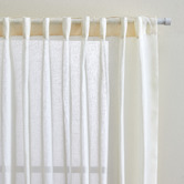 Design Studios Valerian Cream Sheer Concealed Tab Top Curtains