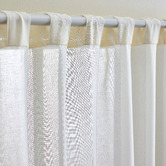 Design Studios Valerian Cream Sheer Concealed Tab Top Curtains