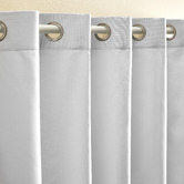Design Studios Lexington Bright White Blockout Eyelet Curtains
