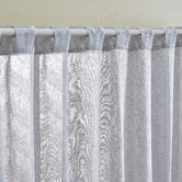 Design Studios Chevron Grey Concealed Tab Top Curtains