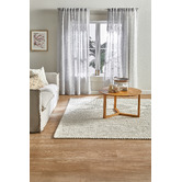 Design Studios Chevron Grey Concealed Tab Top Curtains