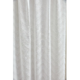 Design Studios Chevron White Concealed Tab Top Curtains