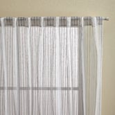 Design Studios Haven Smoke Stripe Concealed Tab Top Curtains