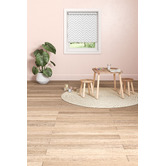 Design Studios Grey Chevron Blockout Roller Blind