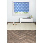 Design Studios Blue Stars Blockout Roller Blind