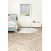 Design Studios Grey Stars Blockout Roller Blind