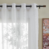 Design Studios Contempo Curtain Rod &amp; Finials Set