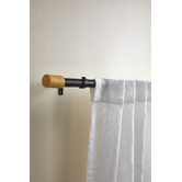 Design Studios Contempo Curtain Rod &amp; Finials Set