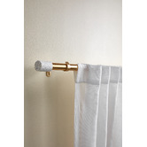 Design Studios Contempo Curtain Rod &amp; Finials Set
