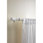 Design Studios Contempo Curtain Rod &amp; Finials Set
