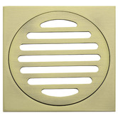 Meir 100mm Solid Brass Trapscrew Floor Waste