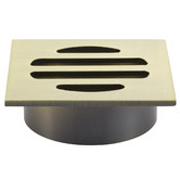 Meir Slotted 50mm Brass Shower Floor Waste