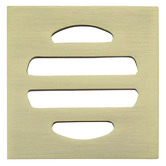 Meir Slotted 50mm Brass Shower Floor Waste