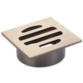 Meir Slotted 50mm Brass Shower Floor Waste