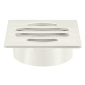 Meir Slotted 50mm Brass Shower Floor Waste