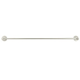 Meir Round 600mm Double Brass Towel Rail