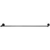 Meir Round 600mm Single Brass Towel Rail