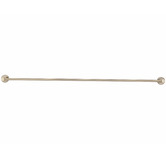 Meir Round 900mm Single Brass Towel Rail