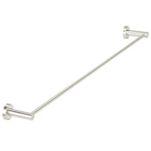 Meir Round 900mm Single Brass Towel Rail