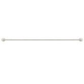 Meir Round 900mm Single Brass Towel Rail