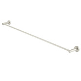 Meir Round 900mm Single Brass Towel Rail