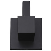 Meir Matte Black Square Robe Hook