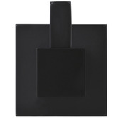 Meir Matte Black Square Robe Hook