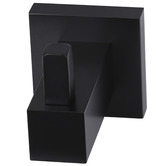 Meir Matte Black Square Robe Hook