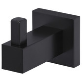 Meir Matte Black Square Robe Hook