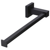 Meir Meir 250mm Matte Black Square Guest Towel Rail